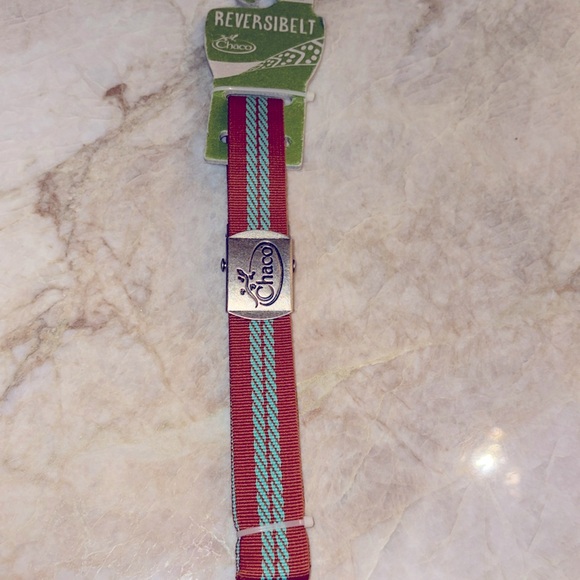 New! Chaco ReversiBelt Adjustable belt Turquoise Adobe One Size. 47" - Picture 1 of 8